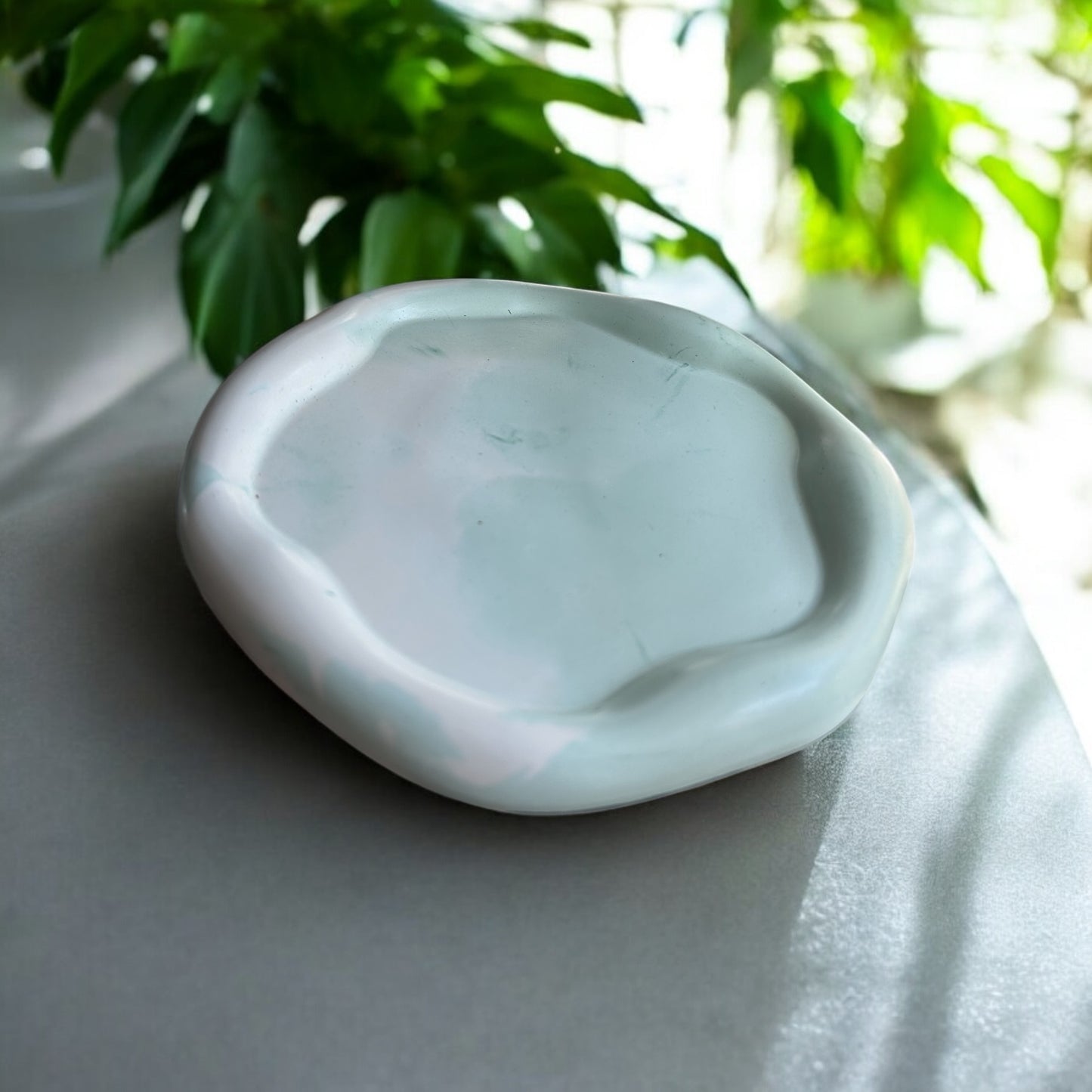 Handmade Cloud Trinket Tray (Round)