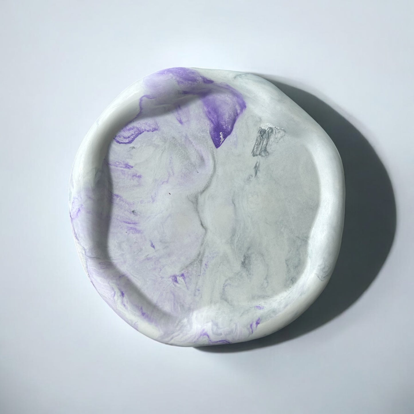 Handmade Cloud Trinket Tray (Round)