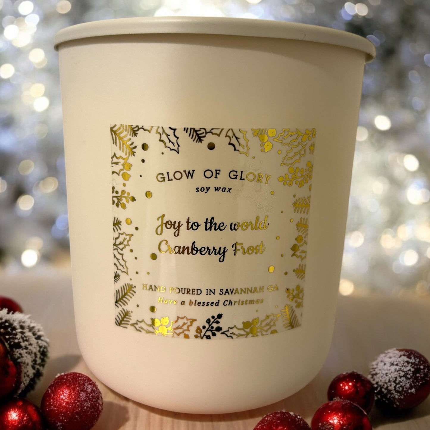 Joy To the World | Cranberry Frost