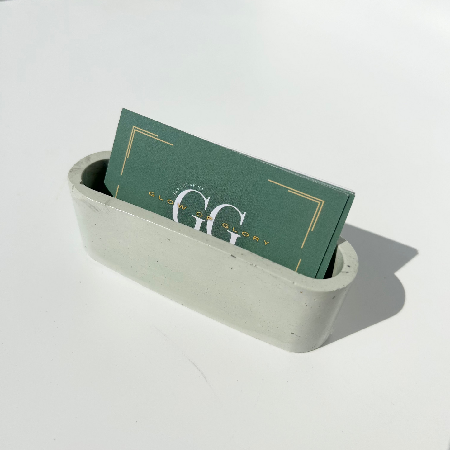 Hydro-Stone Business Card Holders