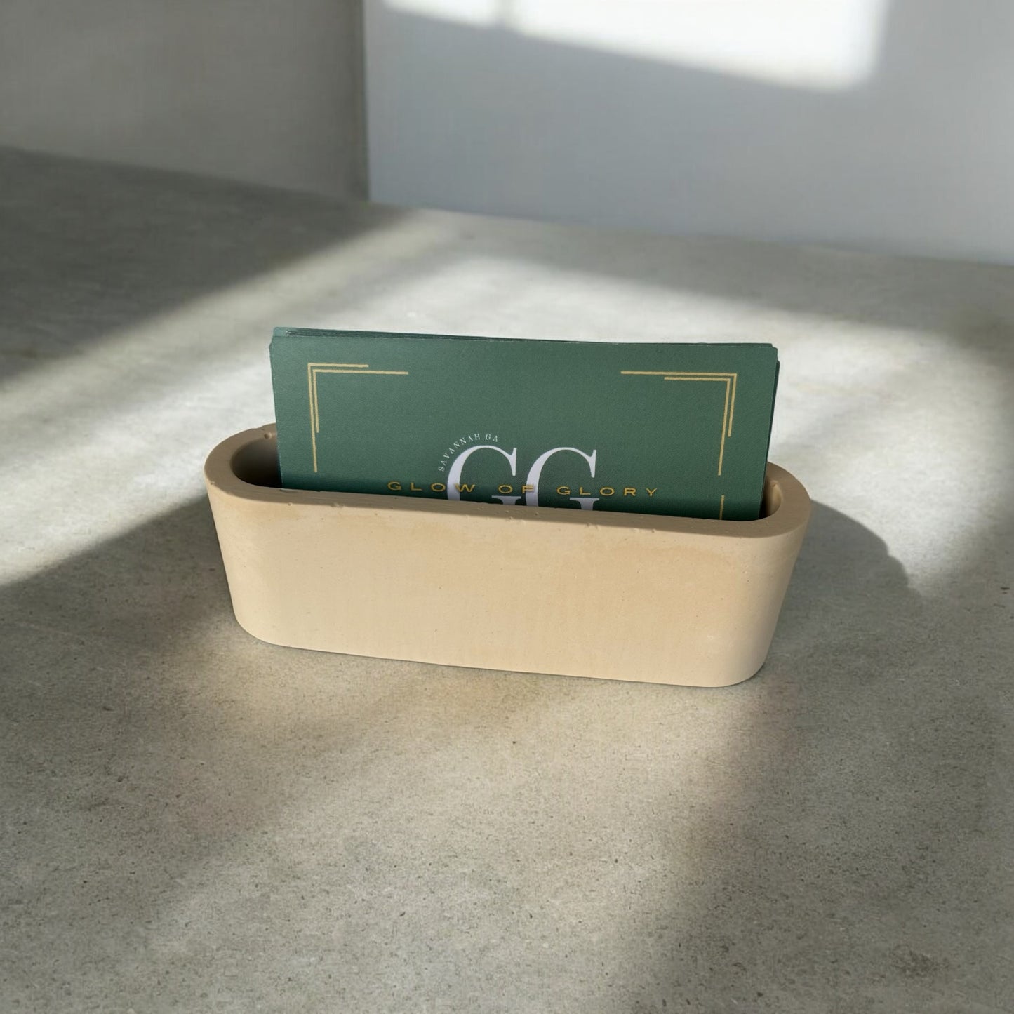Hydro-Stone Business Card Holders