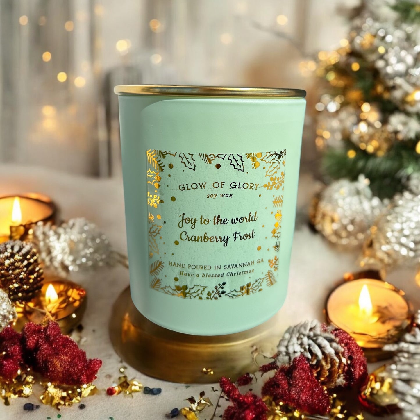 Joy To the World | Cranberry Frost