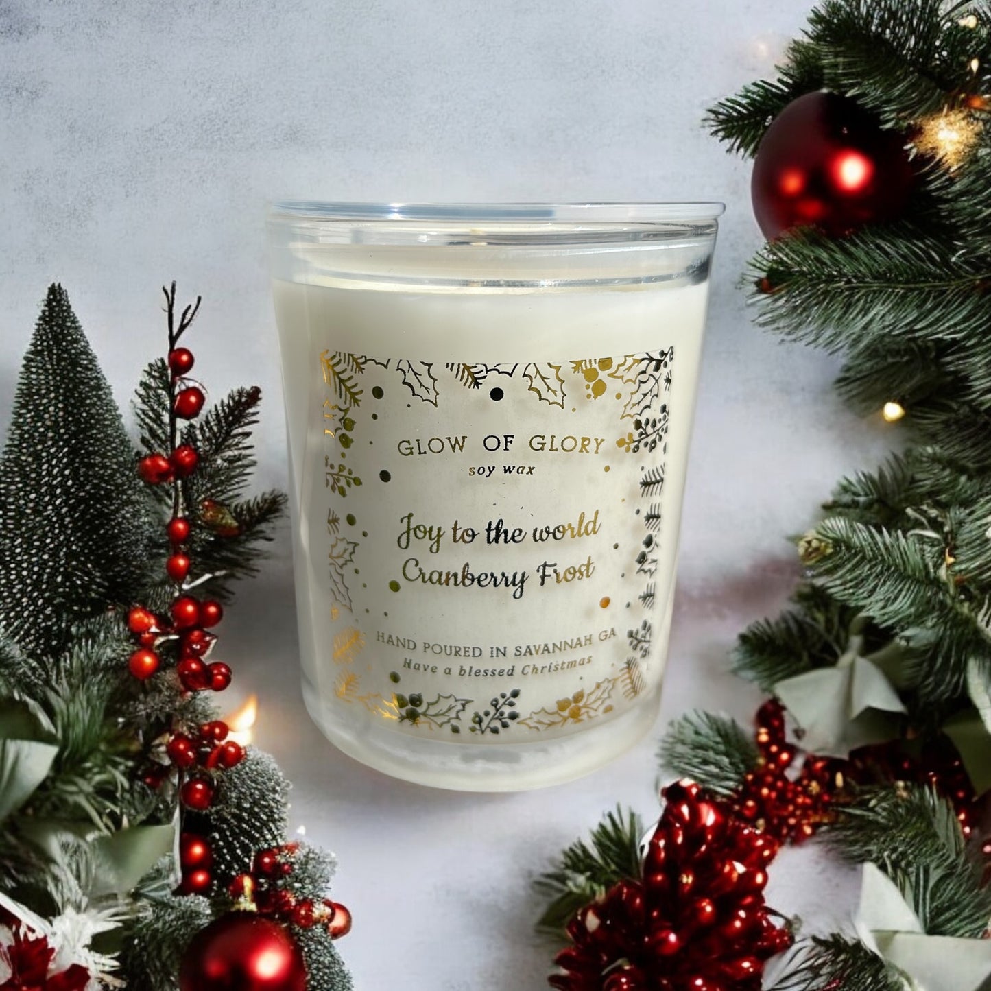 Joy To the World | Cranberry Frost