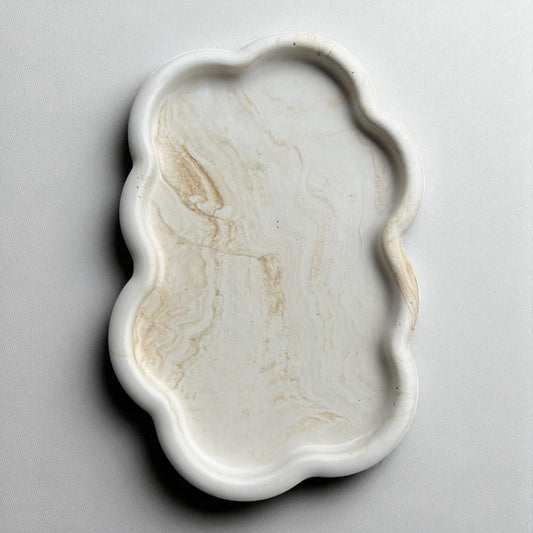 Handmade Trinket cloud  Tray