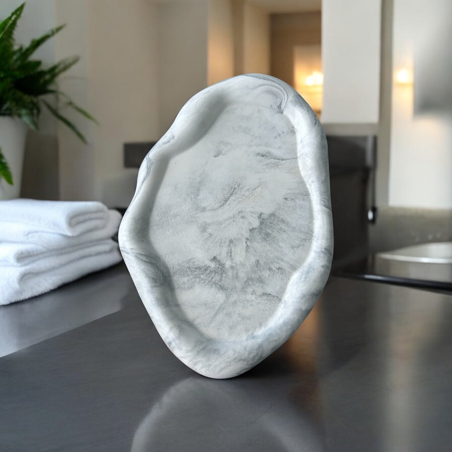 Handmade Cloud Trinket Tray (Oval)